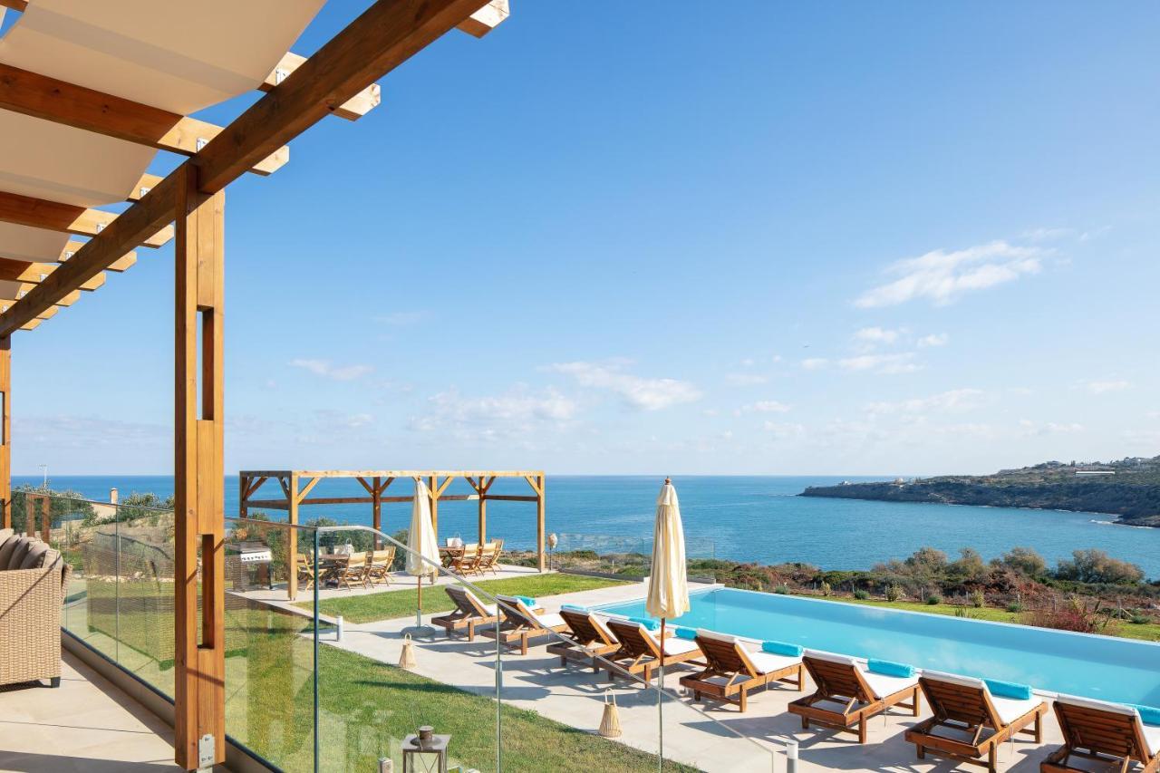 Rethymnian Gem Luxury Villa Gerani Chanion エクステリア 写真